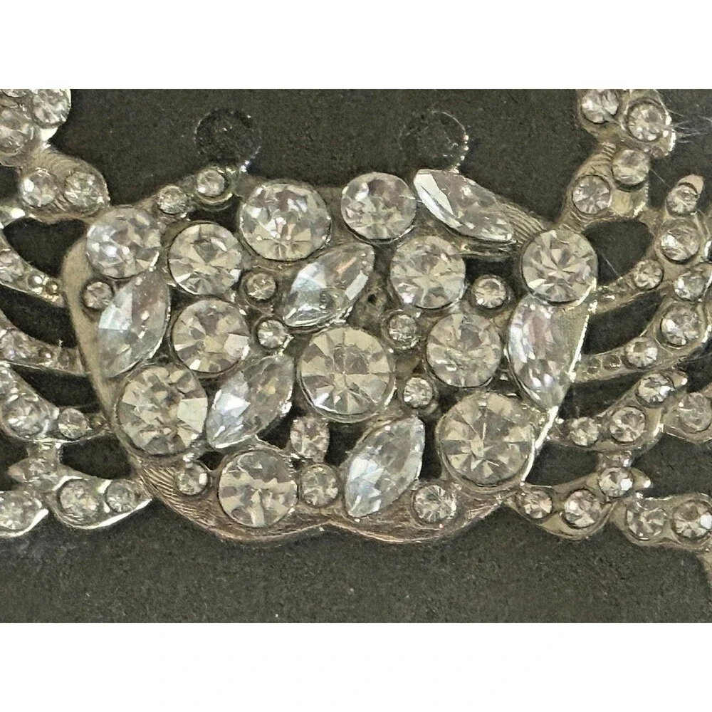 Tahari Home Rhinestone Crab Crabs Napkin Rings Set of 4 Bling Nautical Sea Life